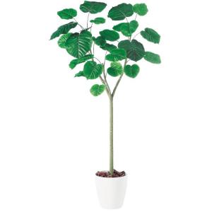 フェイクグリーン 大型 ウンベラータ 180cm 鉢植 商店 観葉植物 インテリア 造花 人工観葉植物 光触媒 Ct触媒