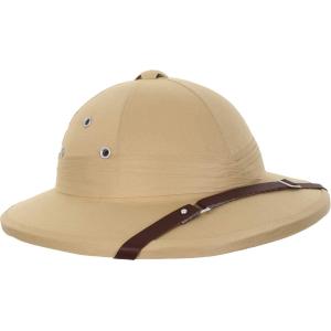 Mil-Tec ヘルメット フランス陸軍 Pith Helmet サンヘルメット - KHAKI｜k-havens