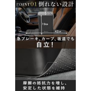 車 ゴミ箱 倒れない 蓋付き 取り付け不要 タ...の詳細画像4