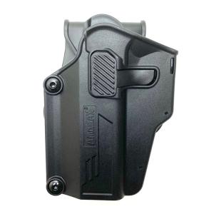 AMOMAX Per-Fit Holster 左利き用 AM-UHL BKカラー 調整式マルチフィットホルスター