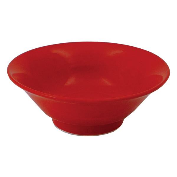 09-116-005 7.0 コスパ高台丼 (赤釉) サイズ：直径210×高さ80mm 容量：100...