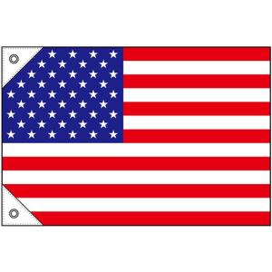 TOSPA アメリカ国旗 USA星条旗（S判 25×37.5cm ） : トスパ世界の国旗