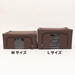 窓付き収納ボックス Lサイズ 3個セット 収納...の詳細画像5