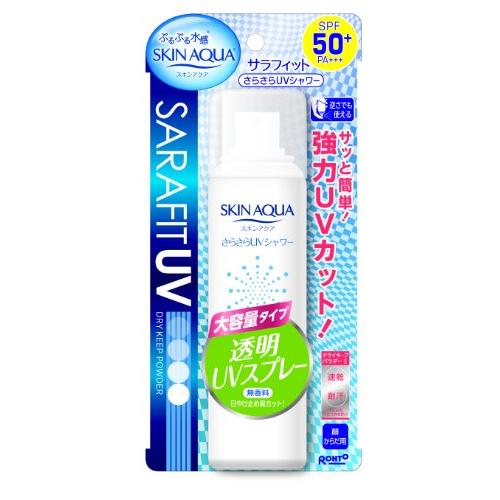 スキンアクア サラフィット UV さらさらUVシャワー 無香料 90g