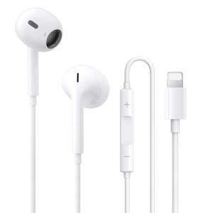 2023新版 iPhone イヤホン 有線 イヤフォン アイフォン 重低音 マイク付き 通話対応 音量調整 ヘッドホン コンパクト iPhone14/14Plus/iPhone13/12/1