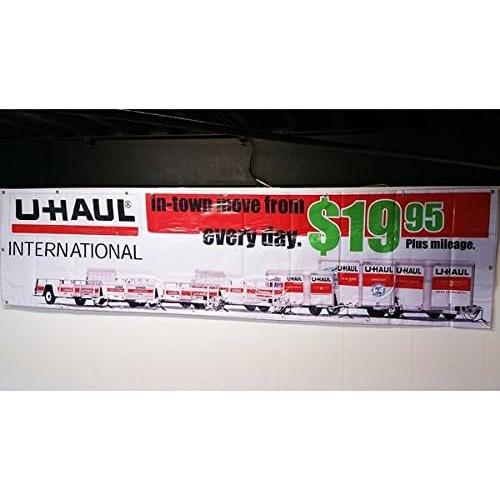 U-HAUL 大型バナー　アメリカ ガレージ バナーシリーズ。 [並行輸入品]