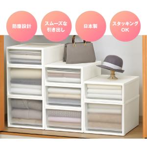 収納ボックス 衣装ケース(同色2個セット)(ス...の詳細画像2