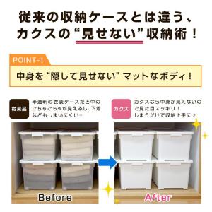 収納ボックス 収納ケース 衣類収納 押入れ収納...の詳細画像2