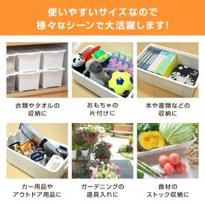 収納ボックス キャスター付き フタ付き 収納ケ...の詳細画像5