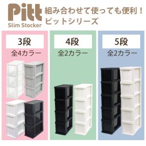 (同色2個セット)ピット スリムストッカー 3...の詳細画像2