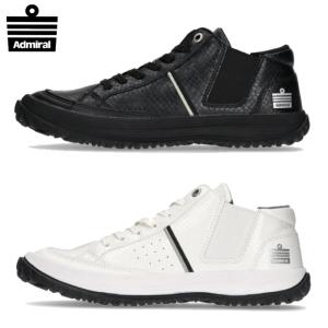 Admiral（アドミラル） スニーカー 靴 シューズ メンズ 白 黒 ホワイト