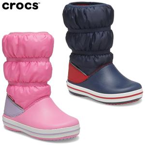 crocs クロックス キッズ ブーツ クロックバンド ウィンター ブーツ キッズ 子供用 Crocband Winter Boot kids 206550｜k-lead