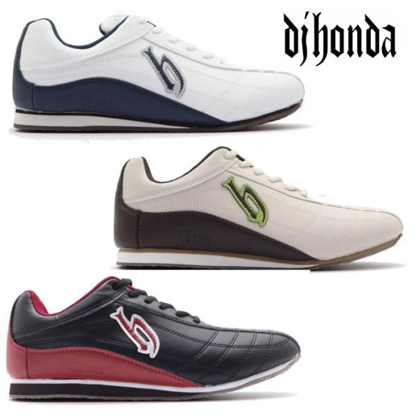 DJ honda メンズ DJ-202 ディージェイホンダ スニーカー 靴 ローカット 軽量