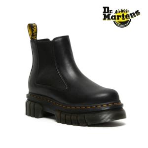 Dr.Martens ドクターマーチン AUDRICK チェルシー ブーツ 27148001 Audrick Chelsea Boot 厚底 サイドゴア イエローステッチ レディース メンズ｜k-lead