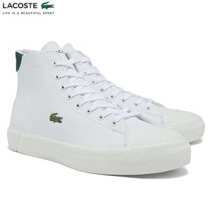 LACOSTE ラコステ メンズ ミッドカット スニーカー グリップショット MID 0321 1 GRIPSHOT MID 0321 1 CM00382 靴 シューズ｜k-lead