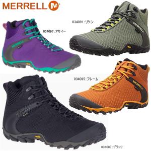 MERRELL メレル トレッキングシューズ カメレオン 8 ストーム ミッド ゴアテックス メンズ スニーカー 登山靴 トレッキング 軽登山 防水｜k-lead