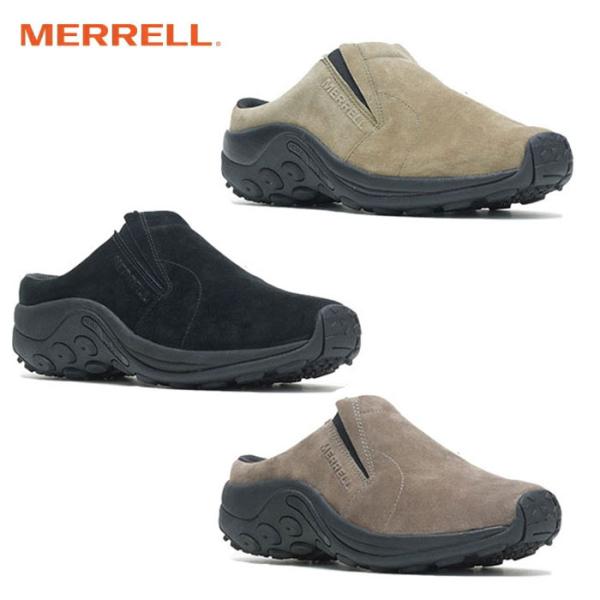 MERRELL メレル JUNGLE SLIDE ジャングル スライド メンズ コンフォート レザー...