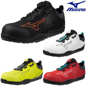 オールマイティ MIZUNO TDII51L BOA F1GA240209 ブラック×オレンジ