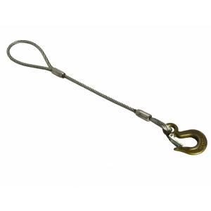 ロックワイヤー（ＪＩＳ）９ｍｍ×１．５Ｍ片側コース入フック付き