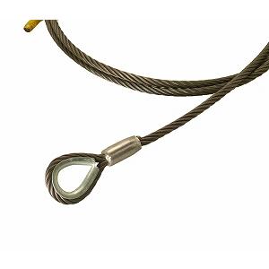 ワイヤーロープIWRC6×WS26 8mm : K-LIFTEC - 通販 - Yahoo