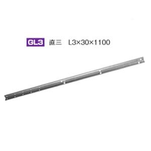 清川工業 GL3 架線金物  直三アングル 1100mm Lアーム L型アングル 中国電力規格 [48100]