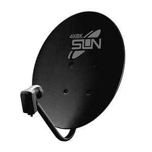 【提携倉庫から出荷】サン電子 CBD-K045-K 黒色 衛星放送(BS・110度CS)アンテナ 4...