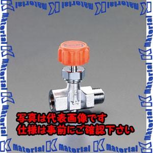 【代引不可】【個人宅配送不可】ESCO(エスコ) R 1/8"xRc1/8" ニードルバルブ EA4...