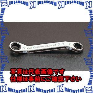 【代引不可】【個人宅配送不可】ESCO(エスコ) 3/8" x 7/16" ラチェットメガネ(オフセ...