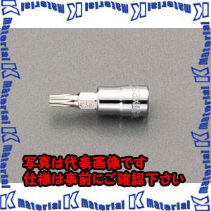 【代引不可】【個人宅配送不可】ESCO(エスコ) 1/4"sqxT10 TORXビットソケット EA...