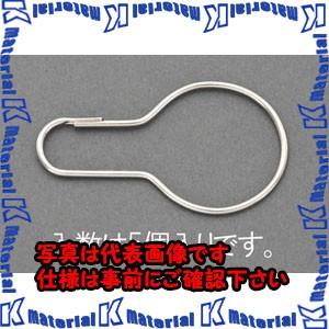 【代引不可】【個人宅配送不可】ESCO(エスコ) 33x66x2.0mm フックキーリング(5個) EA916ZL-2 [ZES047423]｜k-material