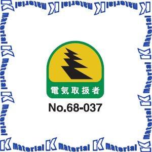 【代引不可】 TOYO SAFETY トーヨーセフティ ヘルメット用ステッカー No.68-037 電気取扱者 2枚入 [TOY0149]