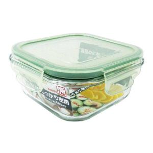 トンボ 耐熱ガラス 密閉保存容器 540ml 4点ロック 漬...