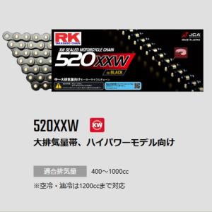 RKチェ−ン BL520X-XW-110L ブラック　520-110　
