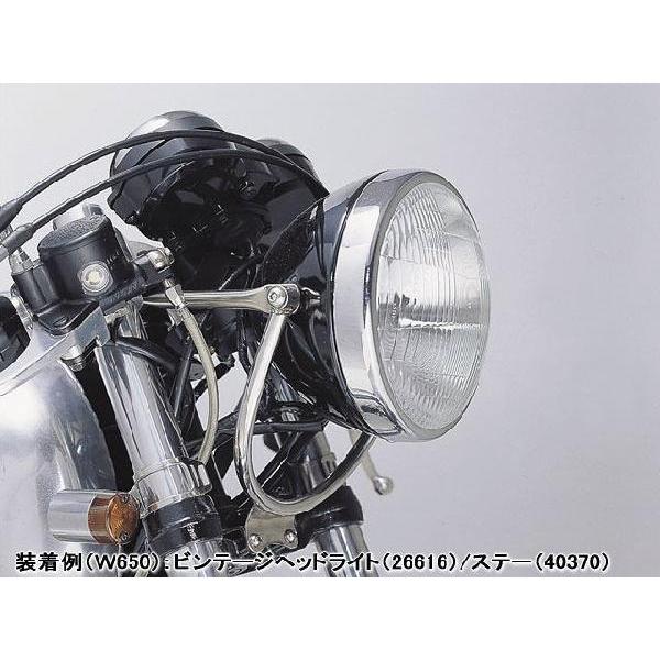 DAYTONA デイトナ 【汎用】φ160 ビンテージヘッドライト H4バルブ [ブラック] 956...