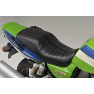 【美品】茗荷シート　ZRX1200ダエグ/1200R/1100 ZRX1200DAEG/1200R/1100 LOWシート ゲル入り 