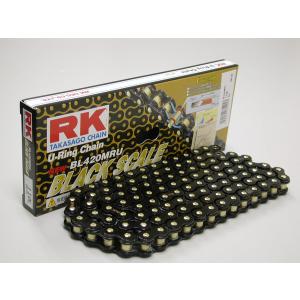 RKチェ−ン BL420MR-U100L  ブラック　420-100