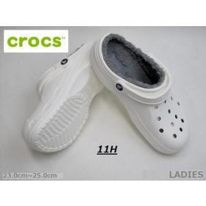 SALE / crocs バヤクロッグ 205969-11H クロスライト素材 ボア入り Laサンダ...