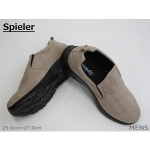 SALE / Spieler スパイラー 1833 モック風 両サイドゴム シンプル スリッポン M...