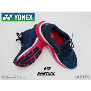 SALE / YONEX ヨネックス SHR100L-675 セーフラン Laスニーカー NV/PK...