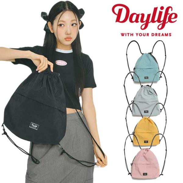 デイライフ ナップサック Daylife 正規販売店 メンズ レディース COLORED STRIN...