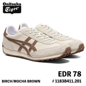 オニツカタイガー スニーカー Onitsuka Tiger EDR 78 BIRCH/MOCHA BROWN バーチ / モカ ブラウン # 1183B411.201 シューズ