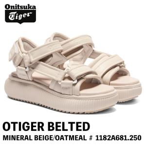 オニツカタイガー サンダル Onitsuka Tiger サンダル レディース OTIGER BELTED オータイガー ベルテッド MINERAL BEIGE/OATMEAL ベージュ # 1182A681.250