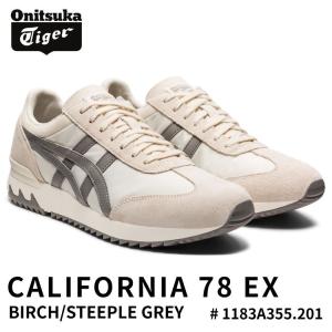 オニツカタイガー スニーカー Onitsuka Tiger スニーカー メンズ レディース CALIFORNIA 78 EX カルフォルニア 78 EX BIRCH/STEEPLE GREY 1183A355.201