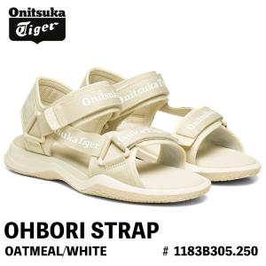 オニツカタイガー サンダル Onitsuka Tiger サンダル OHBORI STRAP オーボリ ストラップ OATMEAL/WHITE オートミール ホワイト # 1183B305.250 シューズ