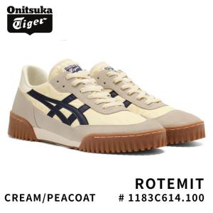 オニツカタイガー スニーカー Onitsuka Tiger ROTEMIT ローテミット CREAM/PEACOAT クリーム ピーコート 1183C614.100 シューズ