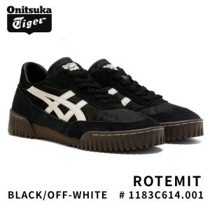 オニツカタイガー スニーカー Onitsuka Tiger ROTEMIT ローテミット BLACK/OFF-WHITE ブラック オフホワイト 1183C614.001 シューズ