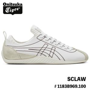 オニツカタイガー スニーカー Onitsuka Tiger SCLAW / スクロウ WHITE/BLACK ホワイト ブラック # 1183B969.100 シューズ