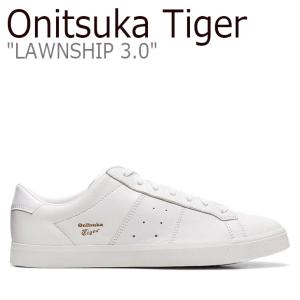 オニツカタイガー スニーカー Onitsuka Tiger メンズ レディース LAWNSHIP 3.0 ローンシップ 3.0 WHITE ホワイト 1183A568.100 シューズ