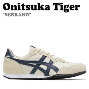 オニツカタイガー スニーカー Onitsuka Tiger スニーカー メンズ レディース SERRANO セラーノ BIRCH PEACOAT バーチ ピーコート 1183B400.200 シューズ