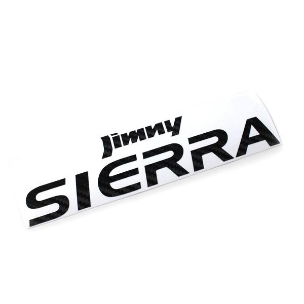 【送料無料】ジムニー インテリア カーボンシート ロゴ 「SIERRA」JB74 新型ジムニー【沖縄...